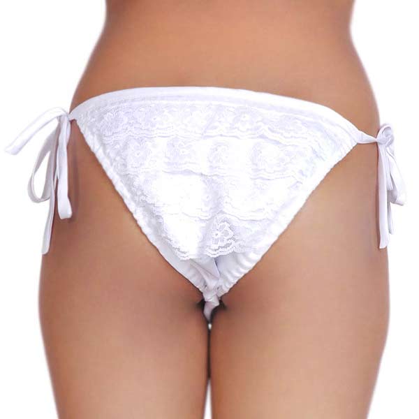 bikini vanessa white panties 3